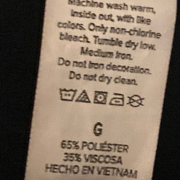 Cut off active gym top Sz L - Picture 4 of 5